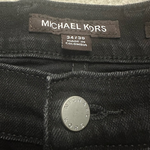 Michael Kors Jeans - Men’s Slim Fit Jeans - Black - 34/30 - Picture 2 of 10